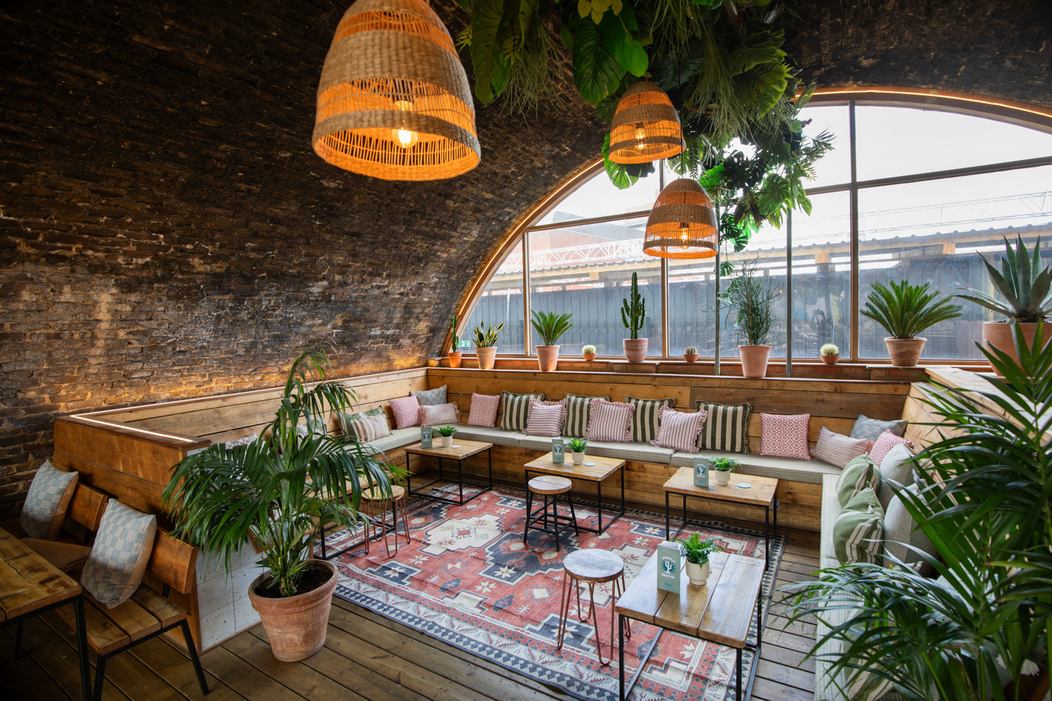 Modern venue in Brixton, South London