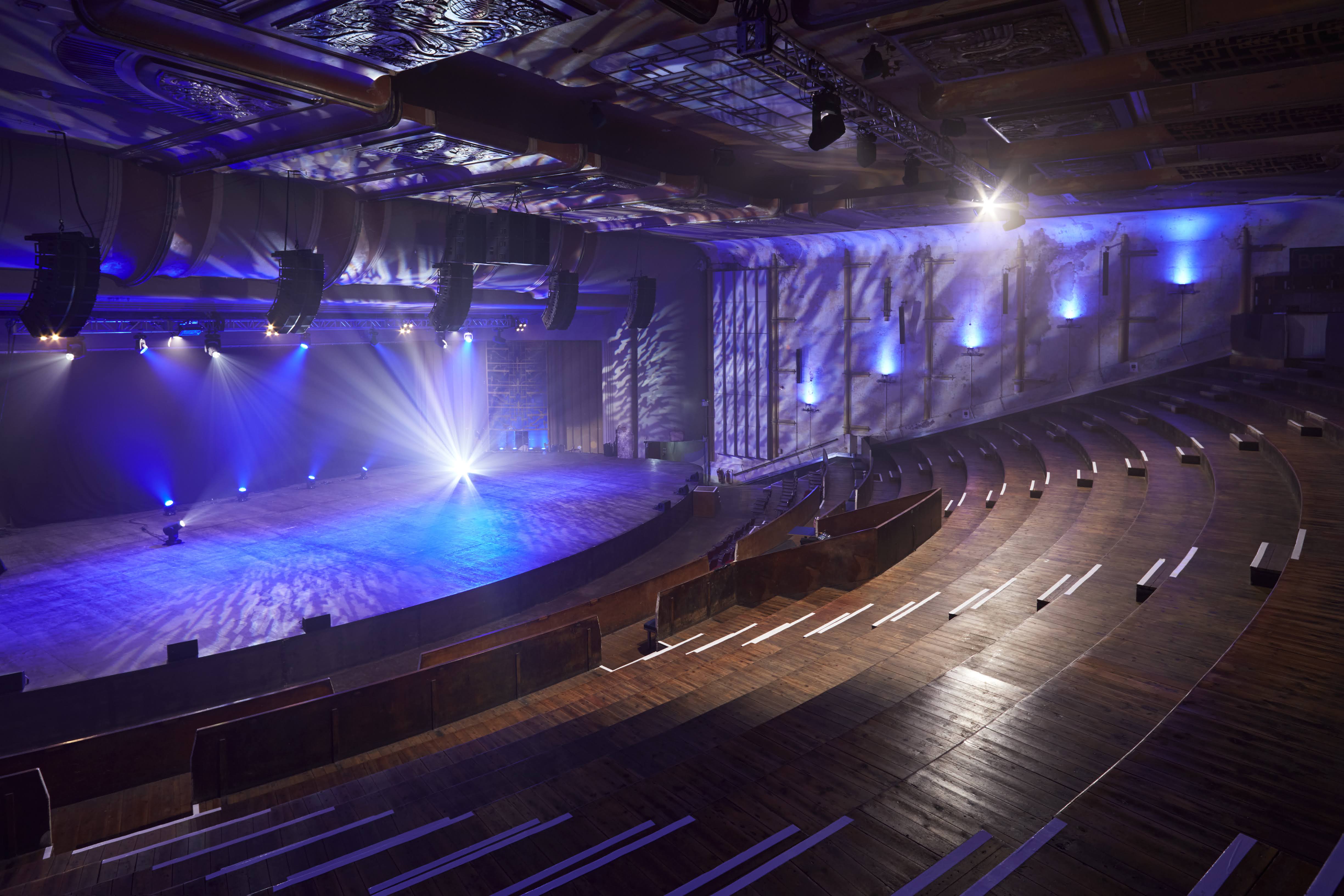Earth Theatre music venue stage