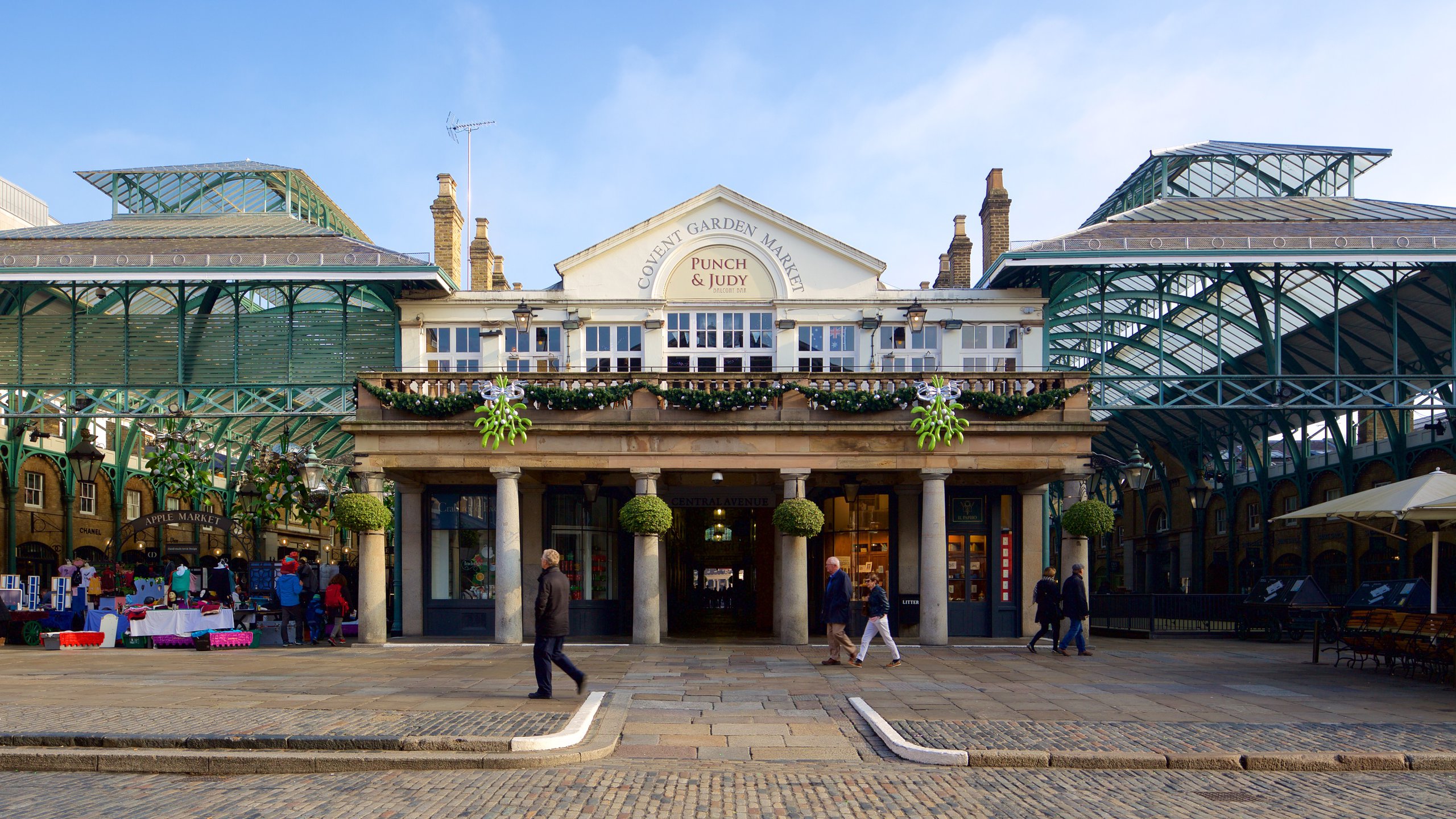 Covent Garden backdrop for corporate events